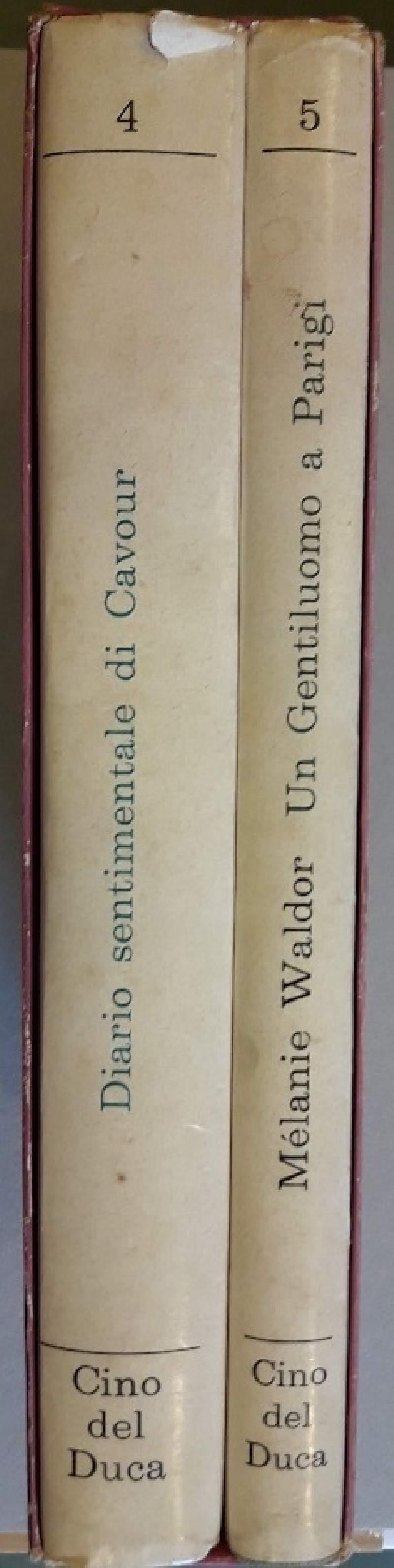 Diario Sentimentale di Cavour/un Gentiluomo a Parigi(