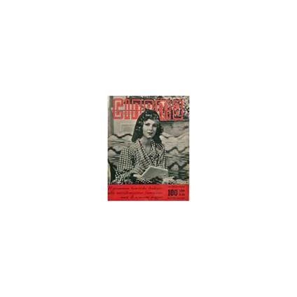 Cinema Quindicinale di Divulgazione Cinematografica Fondato da Ulrico Hoepli Anno V Vol Ii Fascicolo 100 25 Agosto 1940 N - copertina