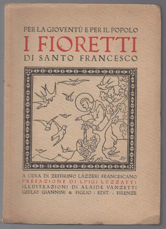 I Fioretti di Santo Francesco per La Giovent e per Il Popolo - copertina