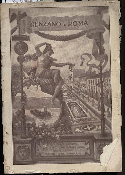 Genzano di Roma-la Citta Dell'infiorata - copertina