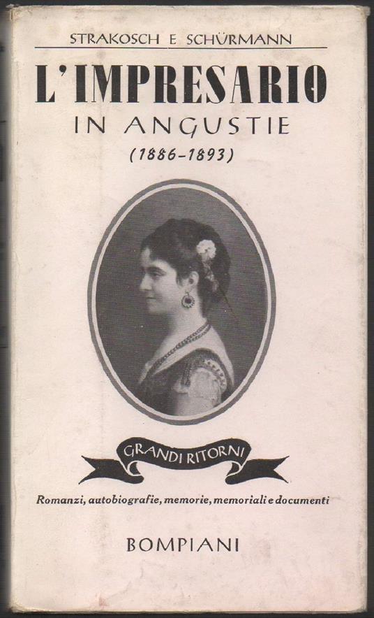 L' impresario in Angustie  - Strakosch - copertina
