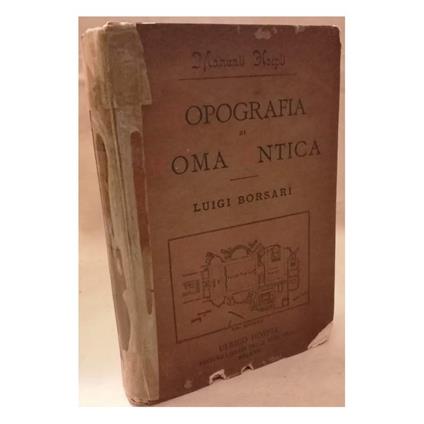 Topografia di Roma Antica  - Luigi Borsari - copertina