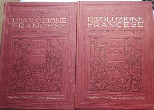 Storia Della Rivoluzione Francese-2 Voll. - copertina