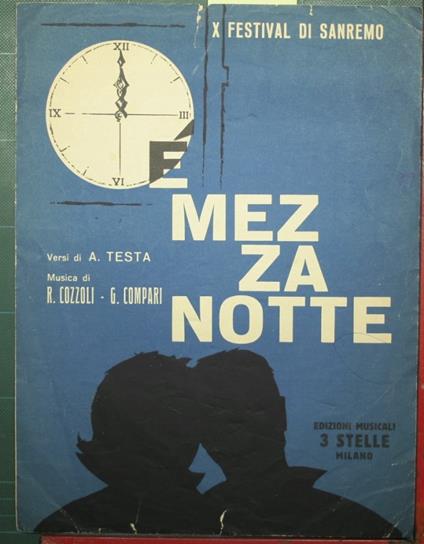 È mezzanotte - copertina