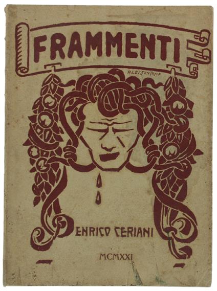 Frammenti - Enrico Cerioni - copertina