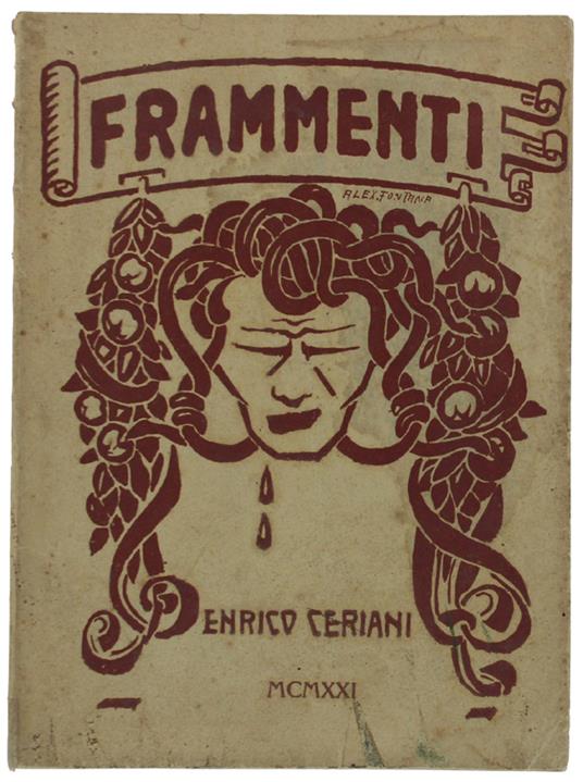 Frammenti - Enrico Cerioni - copertina