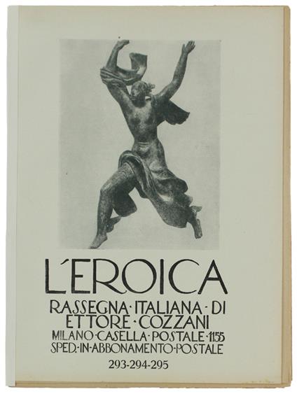 L' Eroica. Rassegna Italiana. Anno Xxxiii - copertina