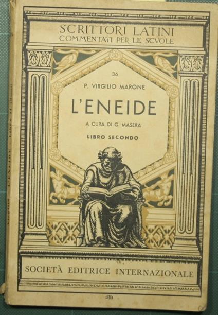 L' Eneide - Libro secondo - Virgilio - copertina