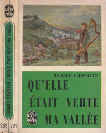 Qu'elle etait verte ma vallee - Richard Llewellyn - copertina