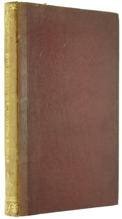 A TRAVERS LES MANSARDES ET LES ECOLES. Illustré par Menta. - Pollonnais Amélie. - Didier, Perrin et Cie, - 1886 - copertina