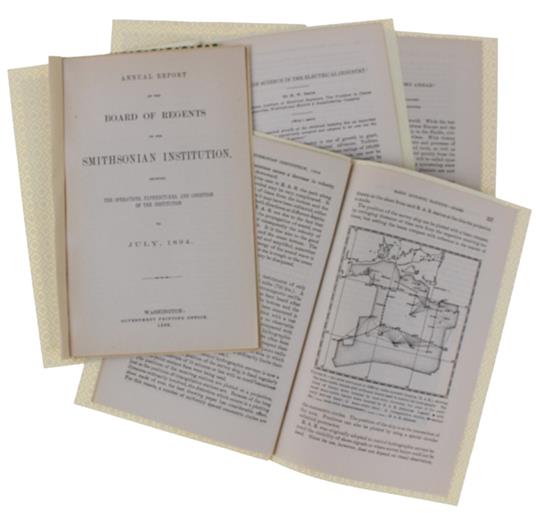 ELETTRICITA' e RADIOTECNICA: 4 stralci dagli "Annual Report" anni 1894-1944 - copertina