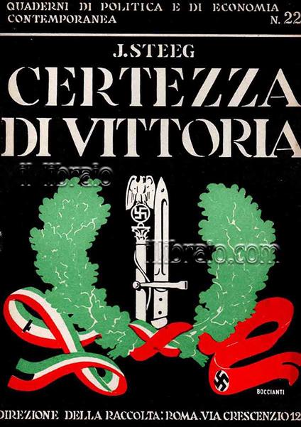 Certezza di vittoria - copertina
