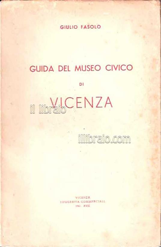 Guida del museo civico di Vicenza - copertina