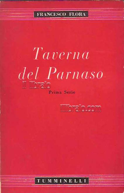 Taverna del Parnaso. Prima serie - copertina