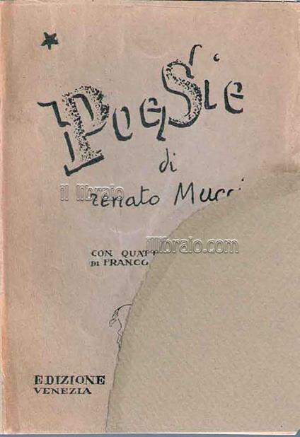 Poesie. Con quattro disegni di Franco Gentilini - copertina