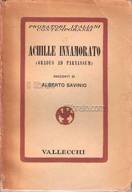 Achille innamorato (Gradus ad Parnassum). Racconti - copertina