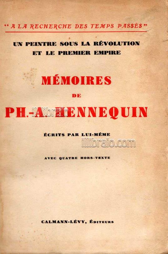 Memoires de Ph. - A. Hennequin ecrits par lui meme - copertina