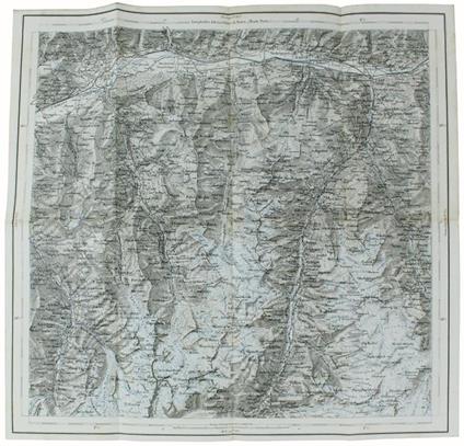Leuk. Foglio 40 Della Carta Topografica Del Regno D'italia E Del Territorio Limitrofo, Alla Scala Di 1:100.000 - copertina