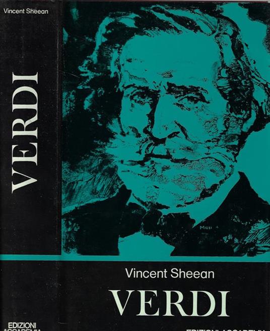 Verdi - Vincent Sheean - copertina