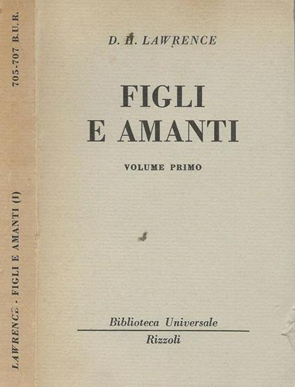 Figli e amanti Vol.I - David Herbert Lawrence - copertina