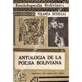 Antologia de la poesia boliviana di: Bedregal Yolanda - copertina