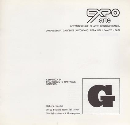 Ceramica di Francesco e Raffaele Spizzico - copertina