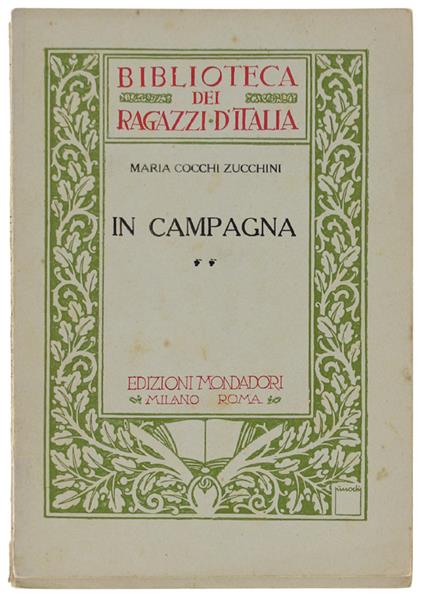 In Campagna. Vaudeville Campestre In Un Atto - copertina