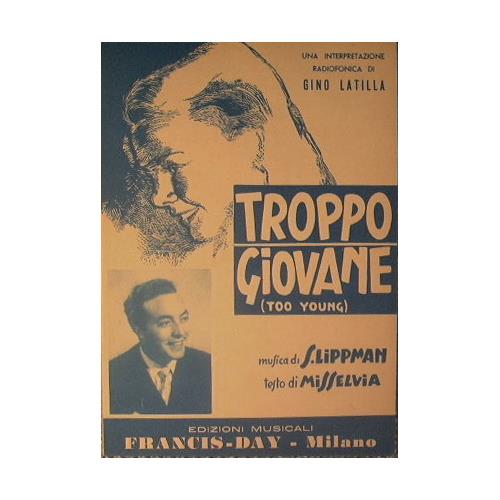 Troppo giovane (Too young ) - copertina