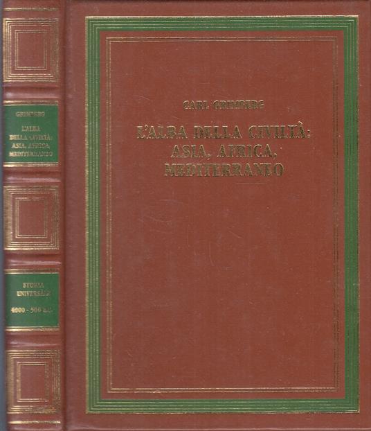 L' Alba Della Civiltà Asia- Grimberg- Storia Universale- 1 - Carl Grimberg - copertina