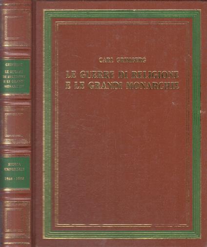 Le Guerre Di Religione - Carl Grimberg - copertina
