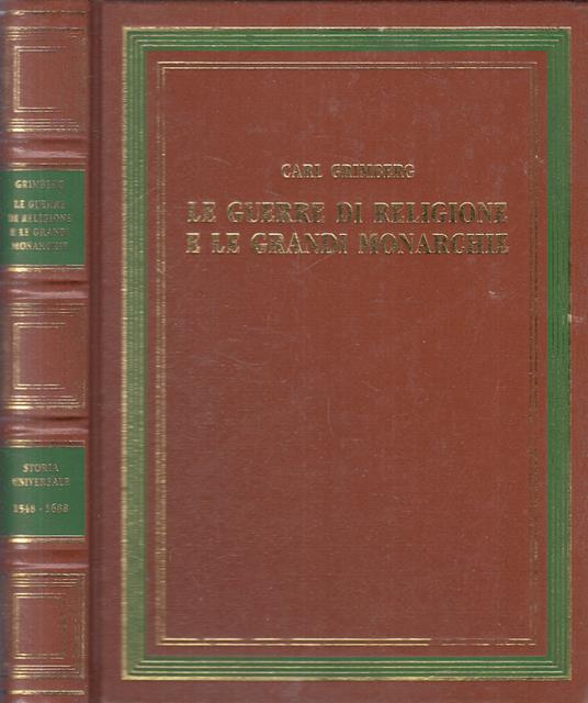 Le Guerre Di Religione - Carl Grimberg - copertina