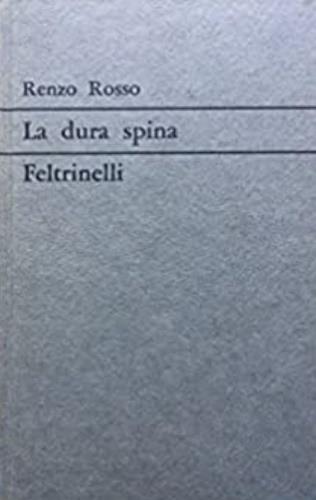 dura spina - Renzo Rosso - copertina