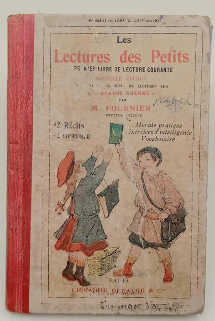 Les Lectures Des Petits(1917?) - J. M. Fournier - copertina