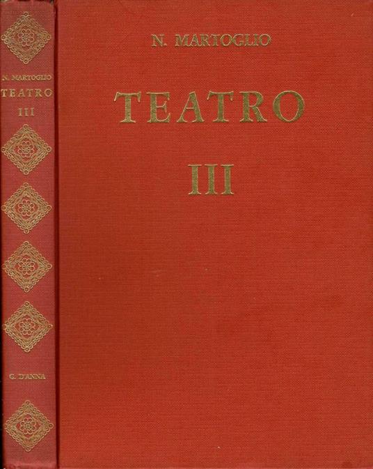 Teatro - Nino Martoglio - copertina
