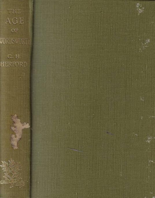 The age of wordsworth - copertina