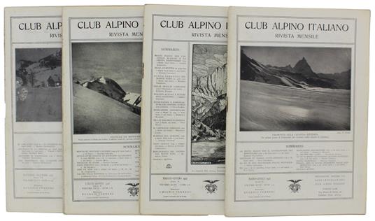 Rivista Del Club Alpino Italiano - copertina