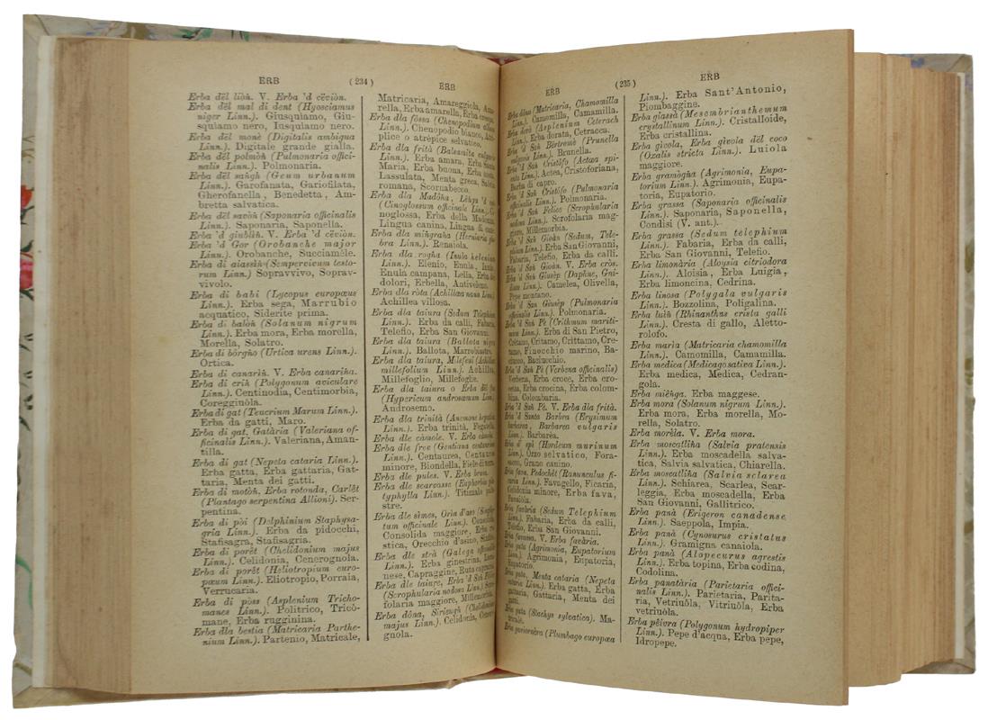 Vocabolario Piemontese-Italiano
