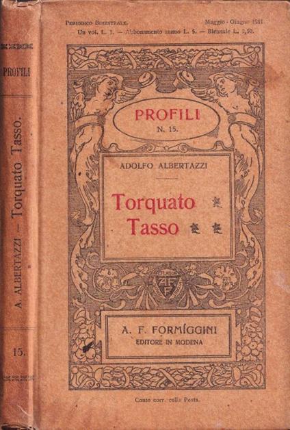 Torquato Tasso - Adolfo Albertazzi - copertina