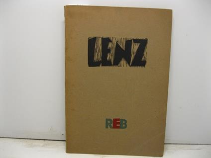 Lenz - Georg Buchner - copertina