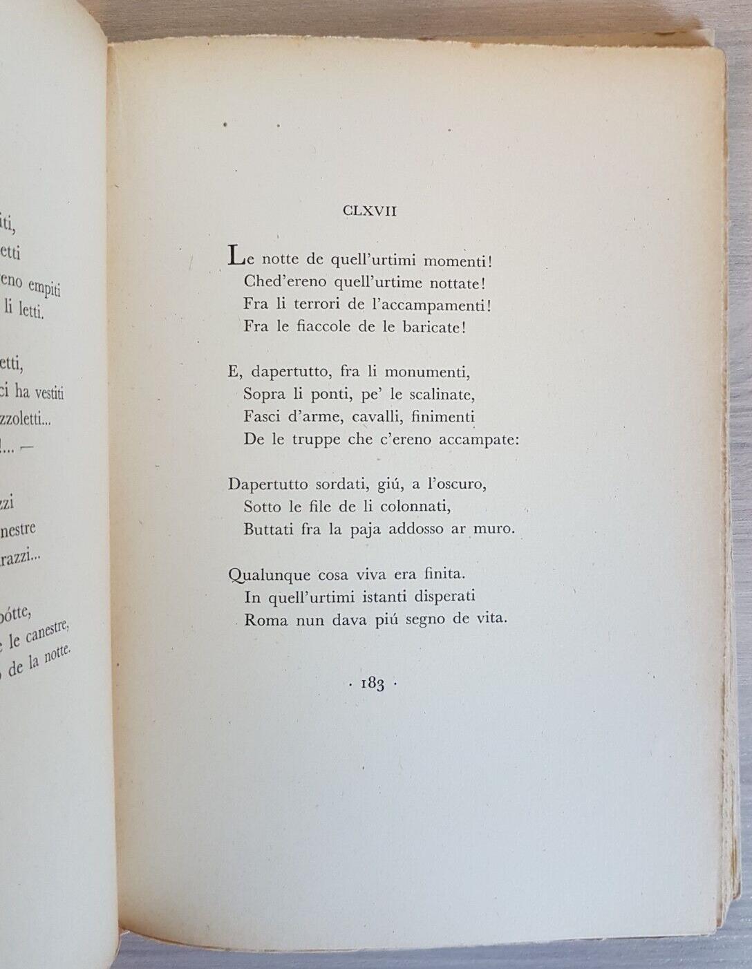 Storia Nostra - Cesare Pascarella - Mondadori - 1941 - Poema In Sonetti