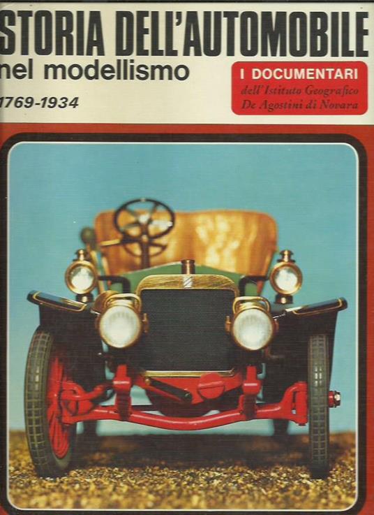 Storia dell’automobile nel modellismo 1769-1934 - copertina