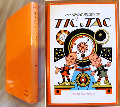 TIC E TAC - OVVEROSIA L'OROLOGIO DI PAMPALONA - Romanzo per bambini di tutte le età - Antonio Rubino - copertina