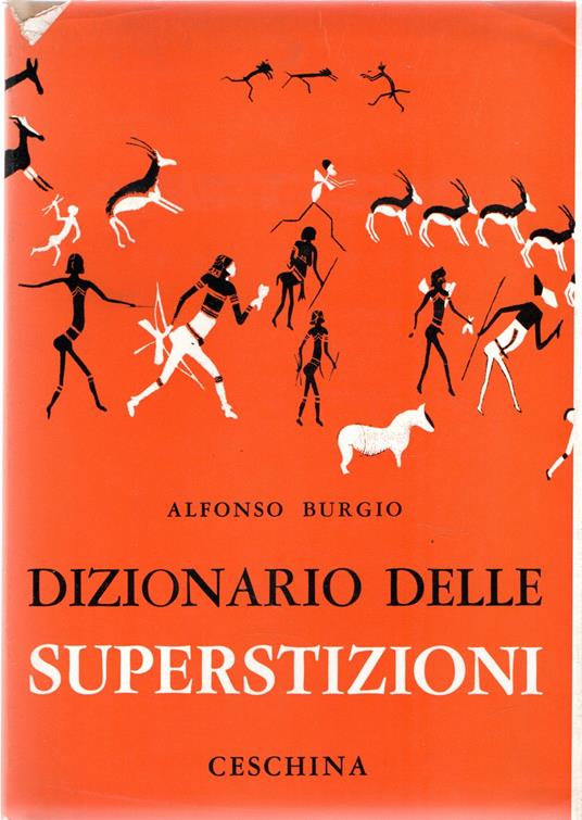Dizionario delle Superstizioni - Alfonso Burgio - copertina