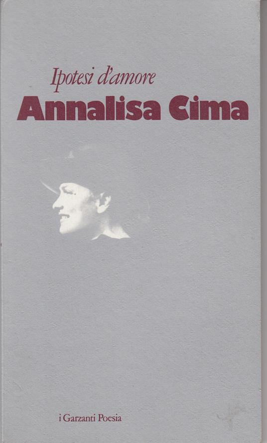 Ipotesi d'amore - Annalisa Cima - copertina