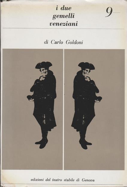 I due gemelli Veneziani - Carlo Goldoni - copertina