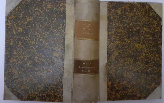 Commentario al codice di commercio Vol III - Gustavo Bonelli - copertina