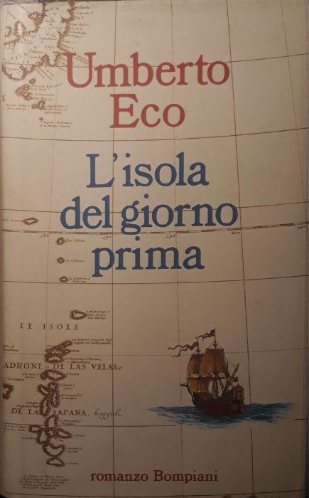 L' isola del giorno prima - Umberto Eco - copertina