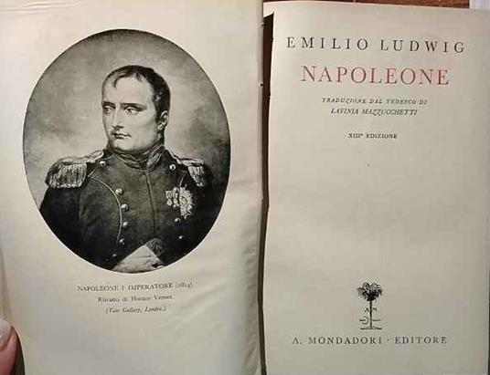 Napoleone - Emil Ludwig - copertina