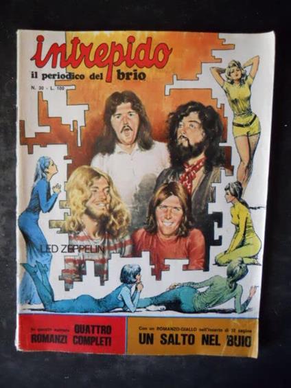 Intrepido il periodico del brio - LED ZEPPELIN - copertina