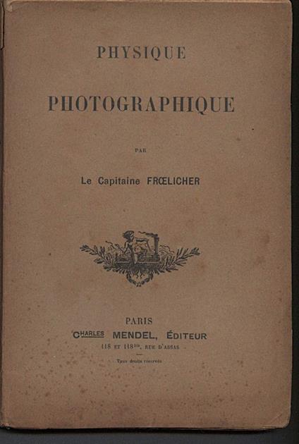 Physique Photographie - copertina